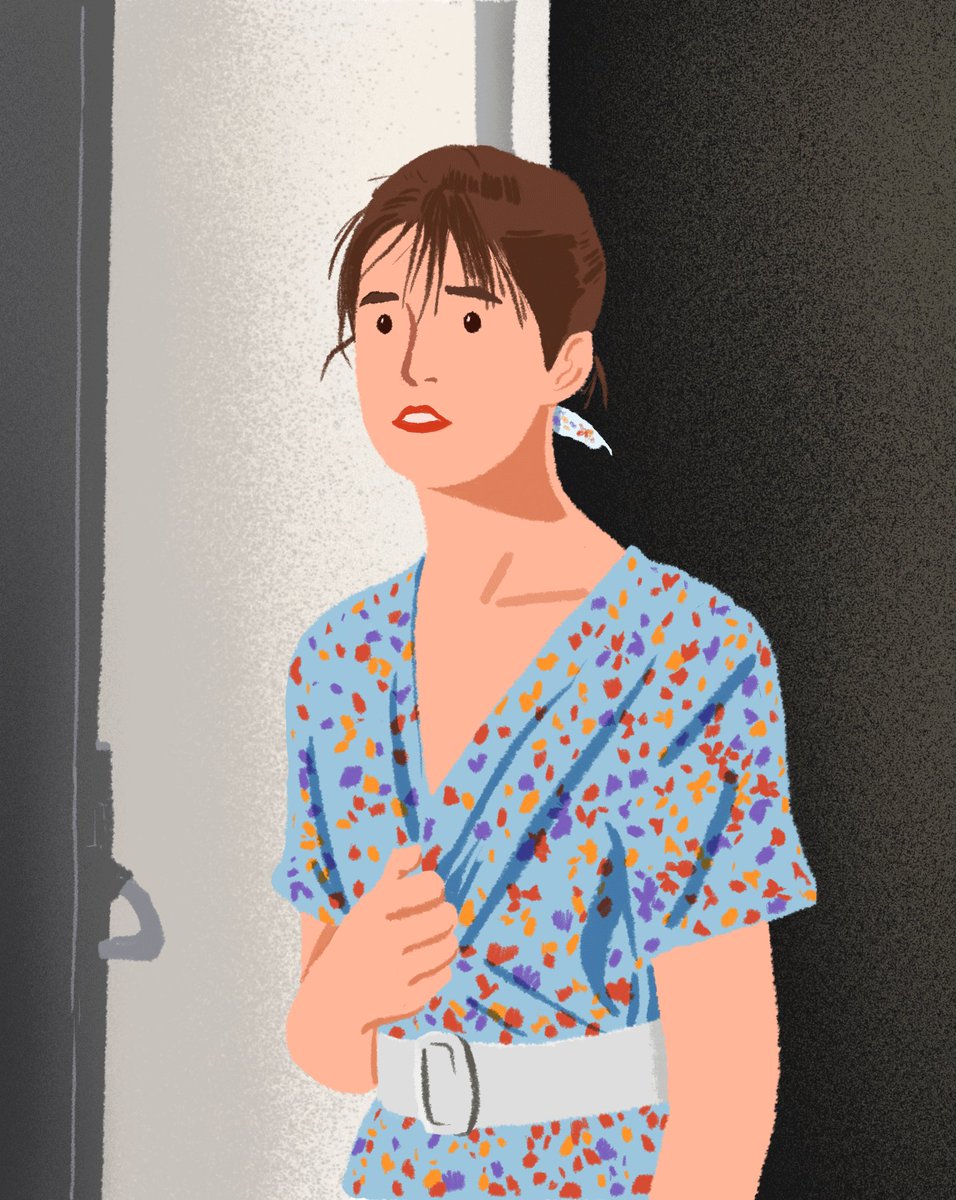 La Petite Voleuse,1989 (귀여운 여도적,1989) - #charlottegainsbourg #claudemiller #lapetitevoleuse #movie #artwork #illustration #doodle #일러스트 #일러스트레이션 #영화 #귀여운...