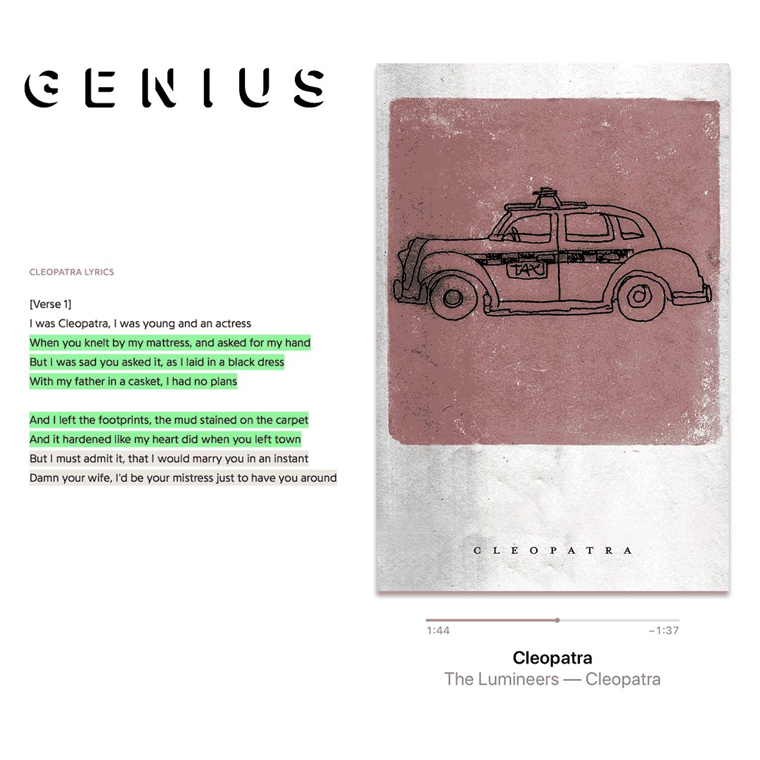 Cleopatra - Geniuses
