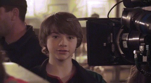 Happy 22nd Birthday, Joel Courtney! Here, on the set of SUPER 8 (2011). 