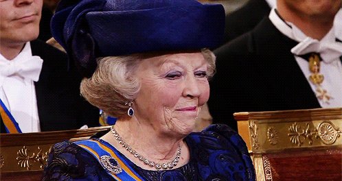 Happy 80th birthday to retired Dutch queen Beatrix! We hope you\re enjoying retirement, your maj 
