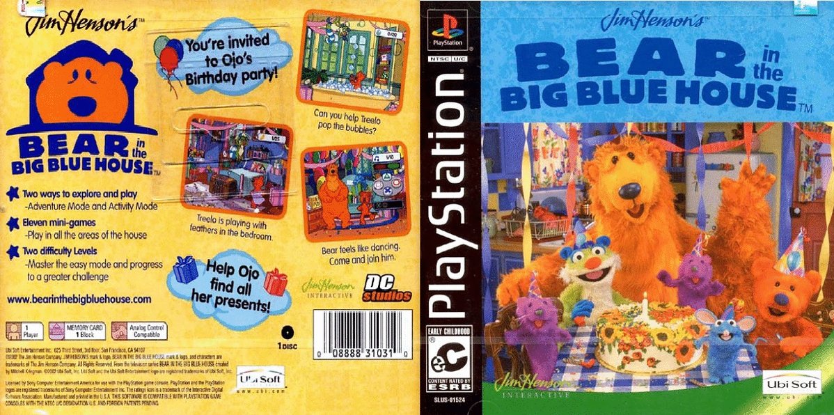 Bear in the Big Blue House also known as Jim Henson's Bear in t...