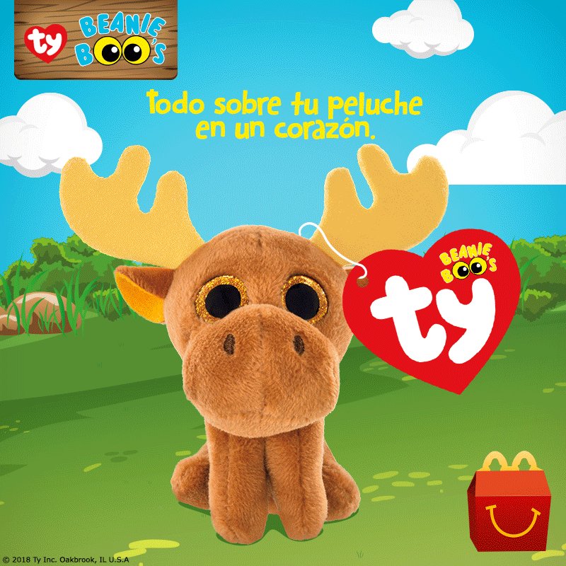 peluches mcdonalds 2018