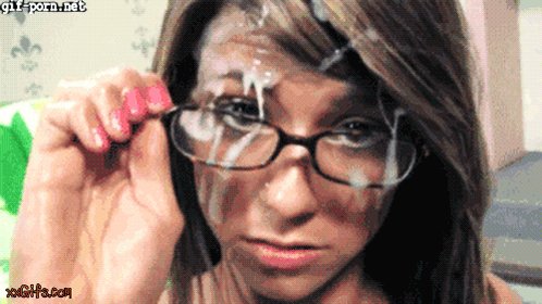 Glasses oiled shared licking
