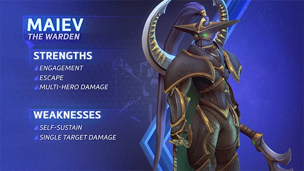 Heroes of the Storm on X: Hero Spotlight  Maiev 🌙 WATCH:   💬 first impressions below 👇   / X