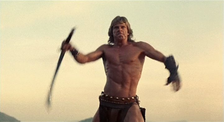 Happy birthday to Marc Singer. Obviously we\re playing Beastmaster. 