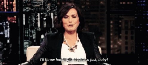 Happy birthday !! My wish for you, is that Mariska Hargitay cuffs you one day. You deserve it  