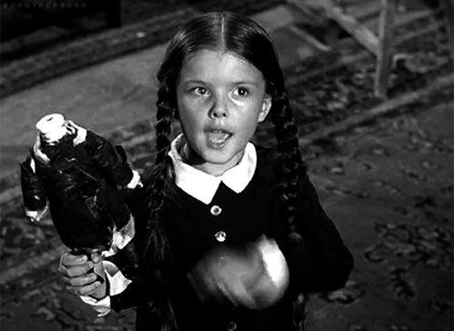 A huge \happy birthday\ to the original Wednesday Addams, the one and only Lisa Loring! 