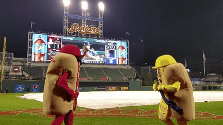 Ketchup & Mustard right now! 🌭🔥⚾