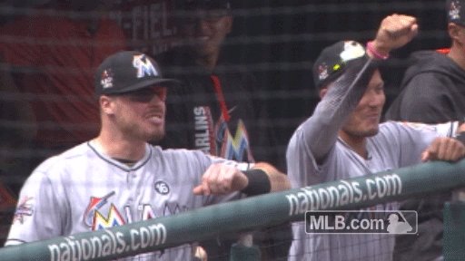 That feeling when the full squad reports!  #MarlinsST https://t.co/g01kSEIihM