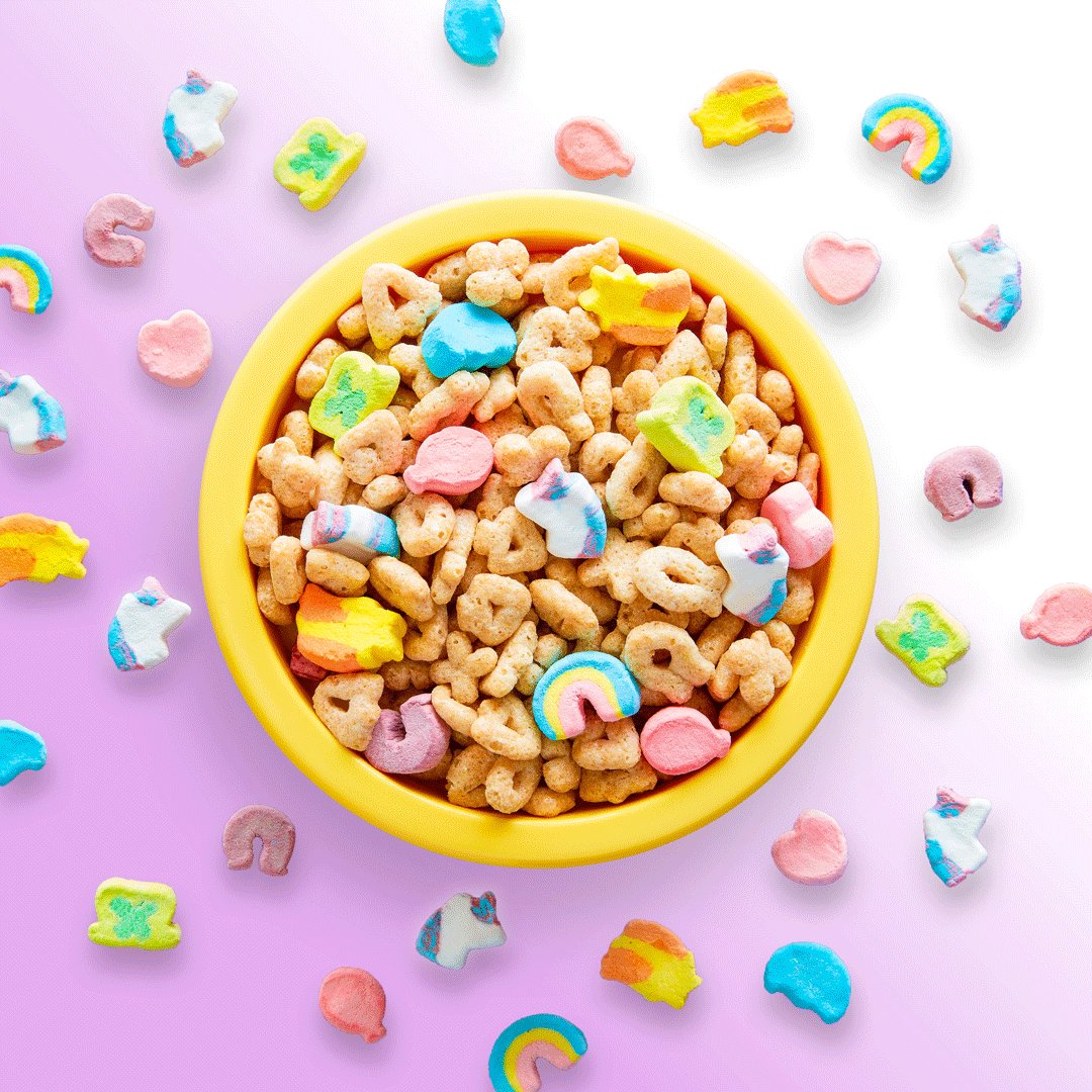 Lucky Charms. #magicallydelicious. 