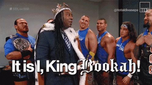 Happy Birthday to the King !!!!!
Booker T !!!! 
