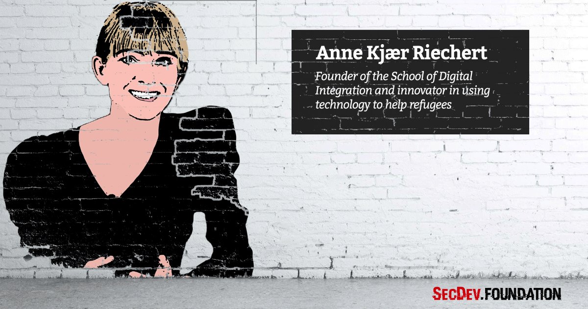 Founder of @ReDISchool - @anneriechert #sheinspiresme #PressforProgress #womensday #cyberwomen2018 https://secdev-foundation.org/cyber-women-2018/ …