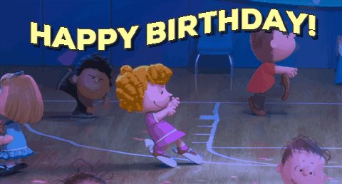   Happy birthday! Awesome sauce. 