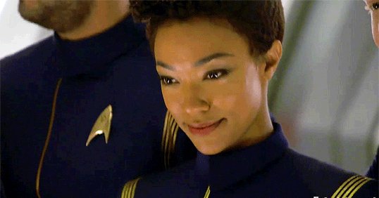 Happy birthday to one of our favorite space explorers: Sonequa Martin-Green. May she live long and prosper! 