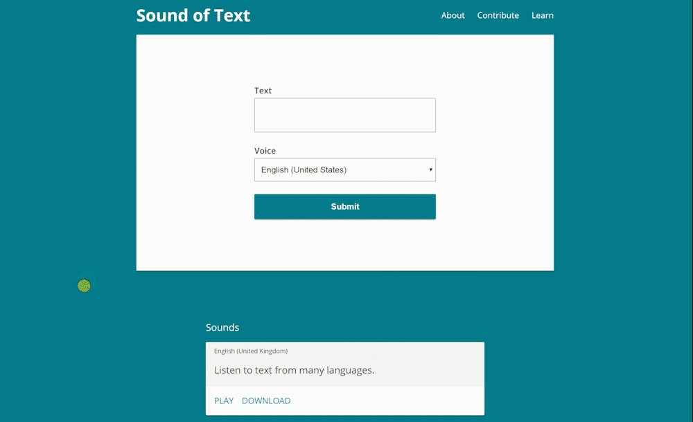 Soundoftext