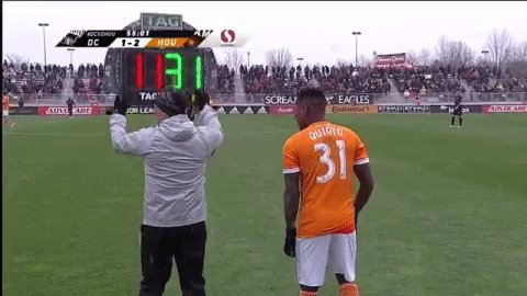 56' SUB: Romell Quioto replaces Andrew Wenger. #DCvHOU https://t.co/jfUfg2lnOj