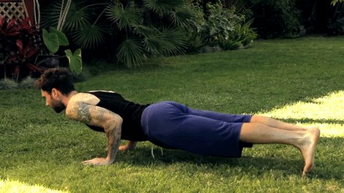 Happy birthday to Here he is sexercising:  