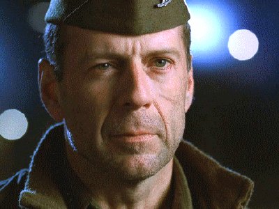 Happy birthday Bruce Willis! Here\s Colin and Bruce in \Hart\s War\ (2002) 