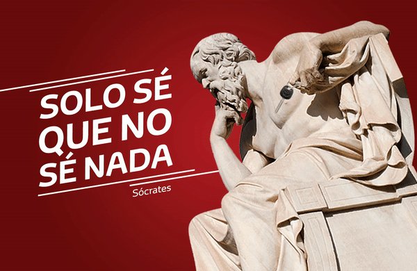 Menos mal que el padre de la filosofía dejó esta frase a los padres del siglo XXI. #FelízDíaDelPadre
-¡Papáaaa! ¿Sabes dónde están las llaves del coche?