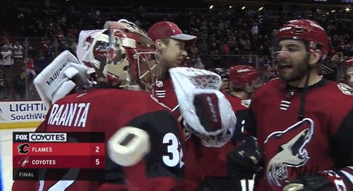 FINAL: @ArizonaCoyotes (5) - @NHLFlames (2) Recap: atnhl.com/2ppXgPm  #CGYvsARI https://t.co/gzaPlzhqoR