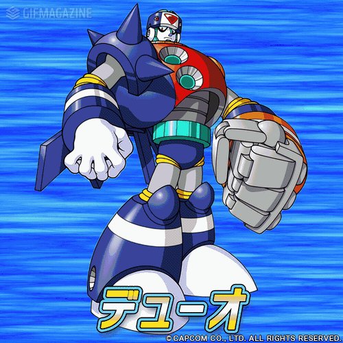 ロックマン8 セル画　デューオ