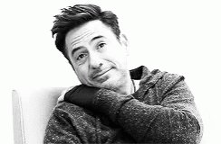 Happy birthday to Robert Downey Jr. 
A MAN. 