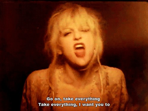 Happy Birthday to Courtney Love... 