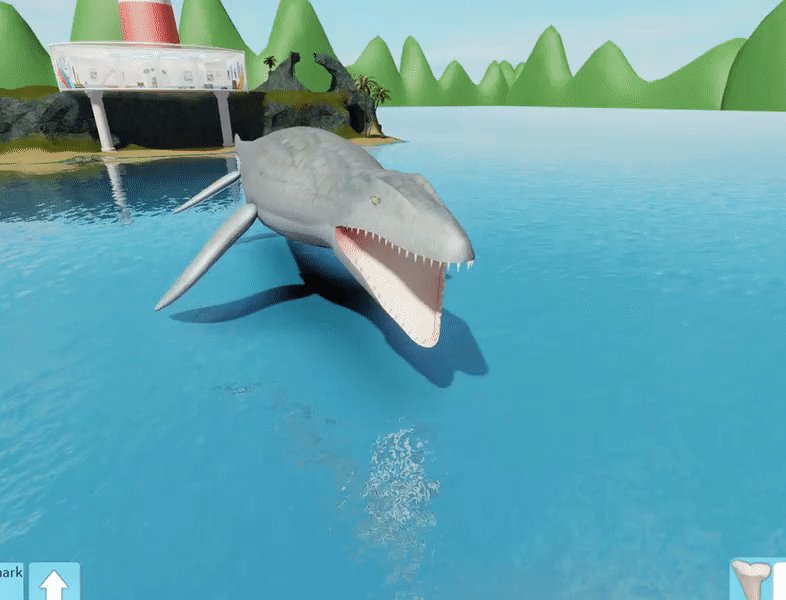 Opplo On Twitter Sharkbite S New Mosasaurus Preparing To Take Flight Launching Some Time This Week Robloxdev Simonblox - megalodon shark bite roblox