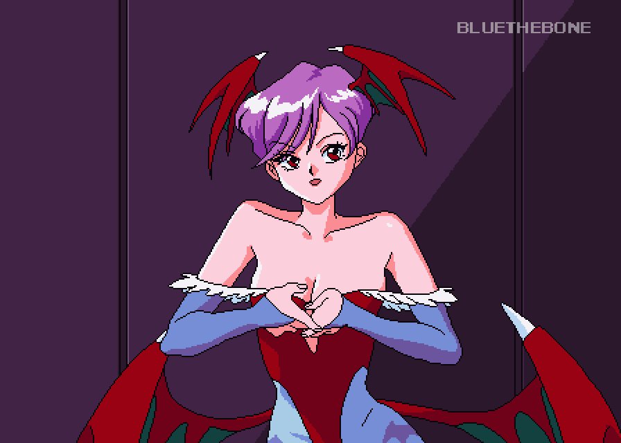 For a Patreon poll, I try to animate Lilith x Morrigan from Darkstalkers in PC-98 pixel art style~ 🦇
When will flat be justice...?! 💔
💙 Support me on Patreon! Every little bit helps me along the way~
https://www.patreon.com/bluethebone