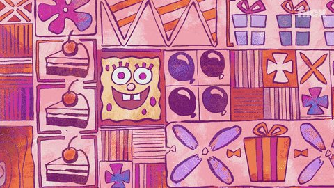    Happy 20th Birthday from SquarePants!     