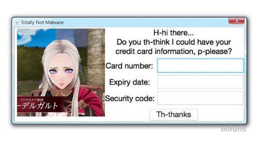 tried to play a pirated version of fe3h and this popped up, stay safe gamers #fireemblem #fireemblemthreehouses