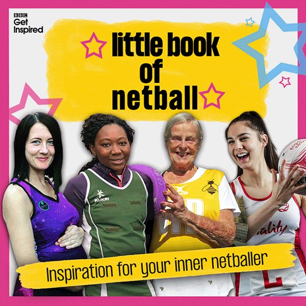 Enjoying the #NetballWorldCup and fancy having a go at the sport?
Here are 40 reasons (from real players) why you should!
'Tap the GIF to pick a quote from 'The Little Book of Netballβ and #GetInspired!
πhttp://bbc.in/2JIRwcAΒ #NWC2019