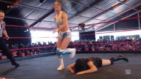 .@XiaBrooksideWWE is all about being fast and furious. #NXTUK