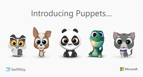 Record yourself as a 3D panda, cat, dog, owl or dinosaur, and @SwiftKey will use #AI to mirror your head movements and facial expressions in real-time: http://msft.it/6014TzNLg