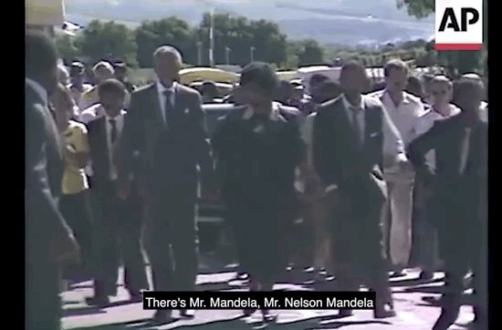 Nelson Mandela was jailed fighting for equality in South Africa, and became the country's first democratically-elected president. On the anniversary of his 101st birthday, learn more about his quest in search of peace and reconciliation → https://goo.gle/2Y8i0hK