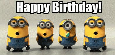  Happy birthday wish from the minions 