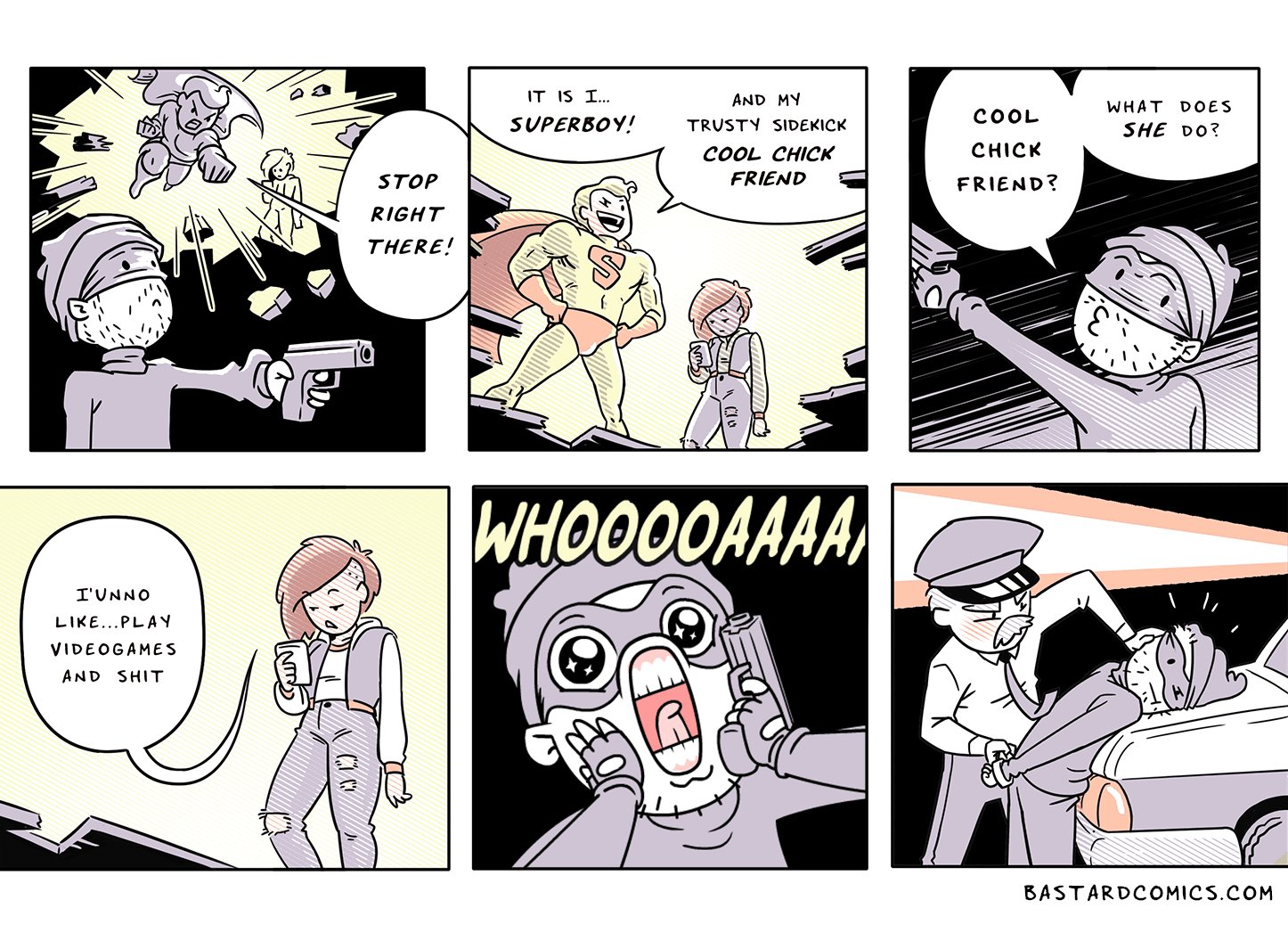 bastard comics on Twitter "She's not the hero we need, but she's the hero we deserve. https//t