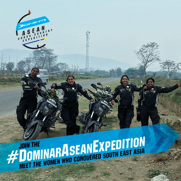 After a gruelling ordeal across South East Asia, the riders are back in Hyderabad. Get a chance to meet the riders and discover their stories on Sunday, 4 p.m. at S&S Bajaj, Kompally, Hyderabad. https://t.co/OIxcoPhVUl