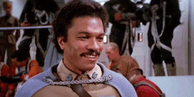 Happy Birthday Billy Dee Williams! Thank you for making us all want to wear space capes. 