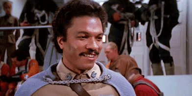 Happy Birthday to Lando Calrissian, Billy Dee Williams! 