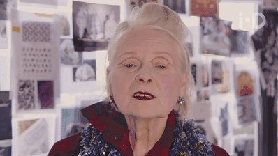 Happy birthday to Dame Vivienne Westwood! <3 Uma inspiração, sempre! Ela faz 77 anos hoje! 
