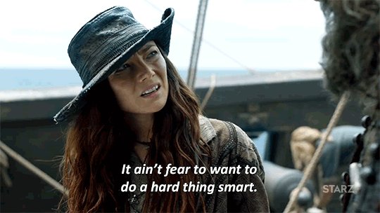 “Anne Bonny, Black Sails (and generally tbh) 

“When someon...