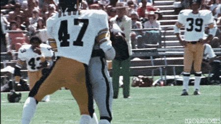 Happy birthday to one of the most feared defenders of his era Mel Blount! 
The league named a rule after him    