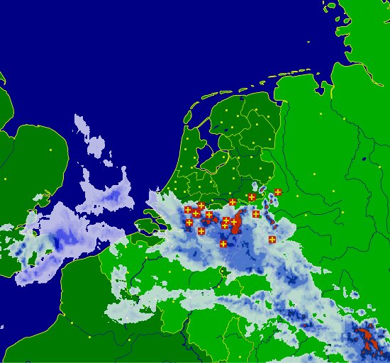 ed aldus | weerman on twitter: "op de buienradar is het actieve