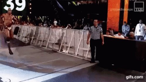 Happy birthday Titus O Neil

Titus: Thanks!

Your cake and presents are under the ring

Titus: 