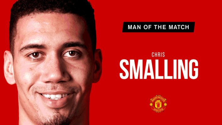 Retweet to vote for @ChrisSmalling as your #MUFC Man of the Match.