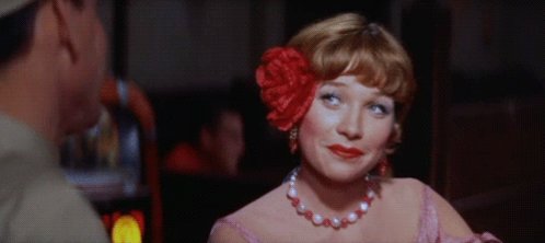 \"That\s the way it crumbles, cookie wise\"!
Happy birthday Shirley MacLaine! 