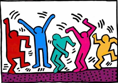 Happy Birthday, Keith Haring!!!  (May 4, 1958 February 16, 1990) 