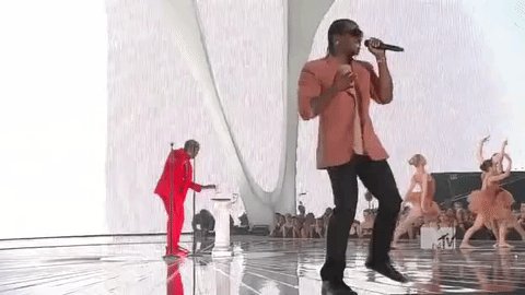  And my salmon colored suit from the VMAs. Oh you was watching? Who the fuck wasn\t?  Happy Birthday 