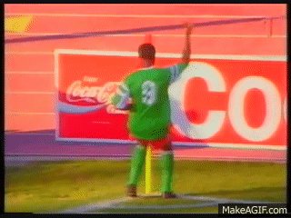 Happy birthday Roger Milla, the Cameroonian star of 1990 World Cup. And his goal celebration dance! 